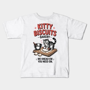 kitty biscuits bakery Kids T-Shirt